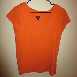Vintage orange cotton top